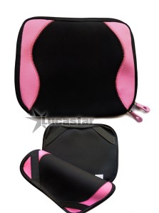 funda portatil rosa